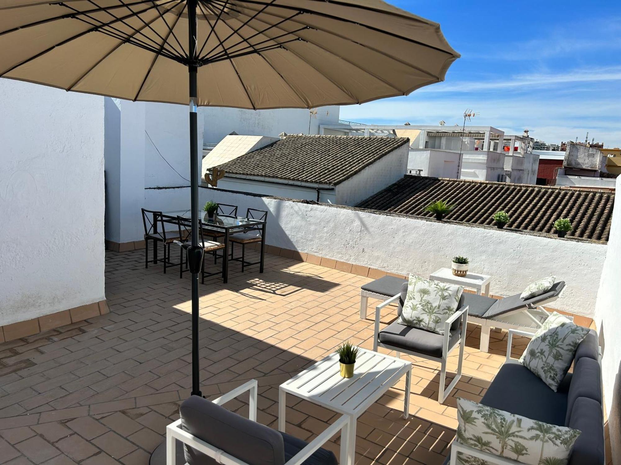 Estudio Con Terraza Chill Apartment El Puerto de Santa Maria Exterior photo